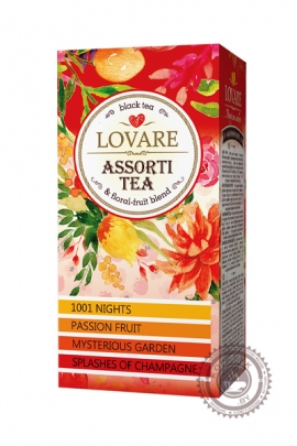 Чай LOVARE "ASSORTI TEA" черный 24 пак