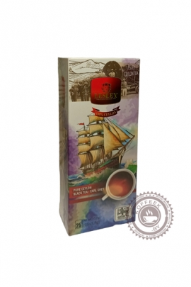 Чай LESLEY "БЕРГАМОТ" черный 25 пак.