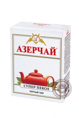 Чай АЗЕРЧАЙ "Супер Пекое" черный 100 г