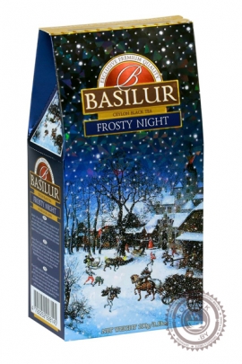 Чай BASILUR "Frosty Night" черный 100 г