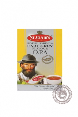 Чай St.Clair's Black tea Earl Grey O.P.A чёрный 250г