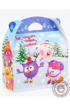 ПОДАРОК НОВОГОДНИЙ "СМЕШАРИКИ" 700 гр