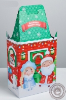 ПОДАРОК НОВОГОДНИЙ "ДЕД МОРОЗ И СНЕГУРКА" 1220г