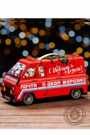 ПОДАРОК НОВОГОДНИЙ "АВТОБУСИК ДЕДА МОРОЗА" 700 гр