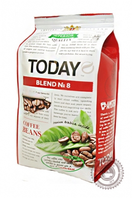 Кофе TODAY  BLEND 8 зерно 200 г